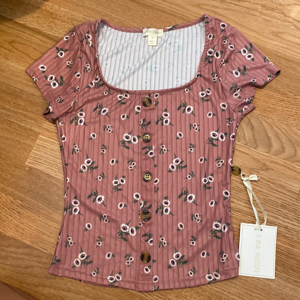 Floral top brand new
